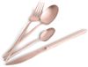 BerlingerHaus Set de couverts 24 pièces, satiné, Rosegold Metallic Line