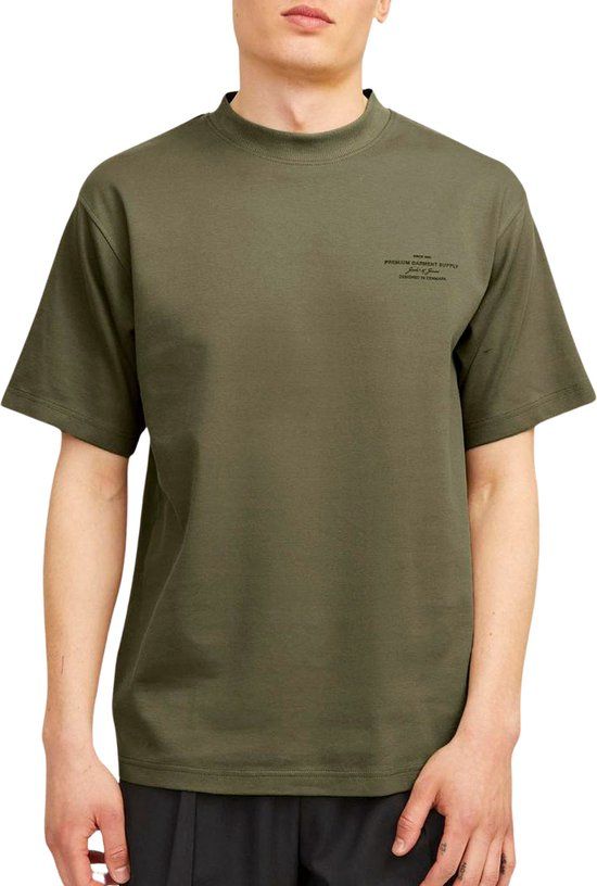 JACK&JONES JPRBLACHAD BRANDING SS CREW NECK TEE SN Heren T-shirt - Sea Turtle - Maat S