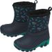LUPILU Bottes de neige pour enfants avec lumières (Bleu marine, 25)