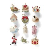 Lenox 878893 Twaalf dagen Kerstmis 12-delige ornamentset