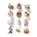 Lenox 878893 Twaalf dagen Kerstmis 12-delige ornamentset