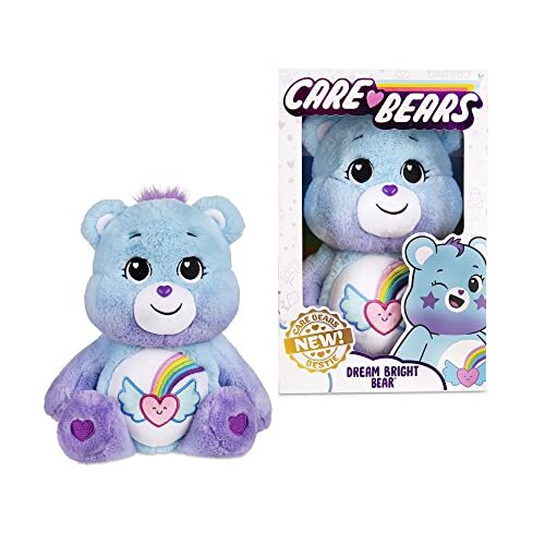 Care Bears 22425 35,6 cm Medium Pluche Dream Heldere Beer Speelgoed, Veelkleurig