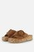 Jana Tamaris Comfort Slippers cognac Leer - Dames - Maat 40