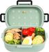 Unyqoos 1000 ml Bento Box, boîte à lunch étanche pour enfants et adultes, boîte à lunch avec compartiments, vert