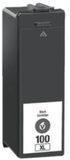 Inktkenners Inktcartridge Geschikt voor Lexmark 100XL Zwart XL Cartridge 18 ml 500 Pagina's