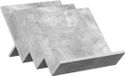 vidaXL - Tijdschriftenrek - Betonnen - Grijs - 53 x 40 x 28,5 cm - Bewerkt hout