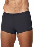 Speedo Hyperboom Aquashort Heren - Zwembroek Heren - Chloorbestendige Zwemshort Heren - Zwemboxer Heren met Trekkoord - Zwart/Grijs - XXL