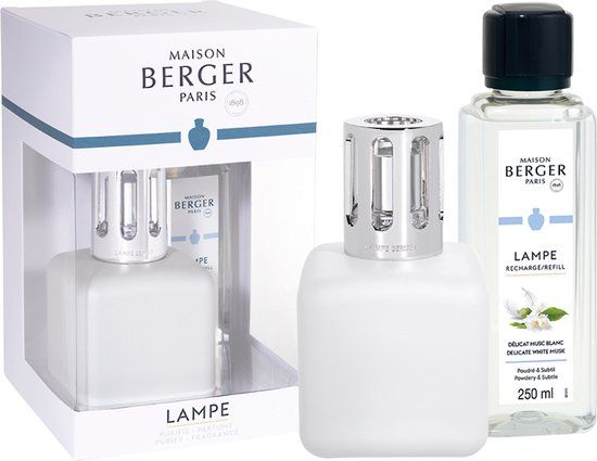 Lampe Berger Geurbrander Glaçon Wit - 250 ml
