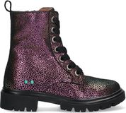 BunniesJR 225884-698 Meisjes Biker Boots - Multicolor - Suède - Veters