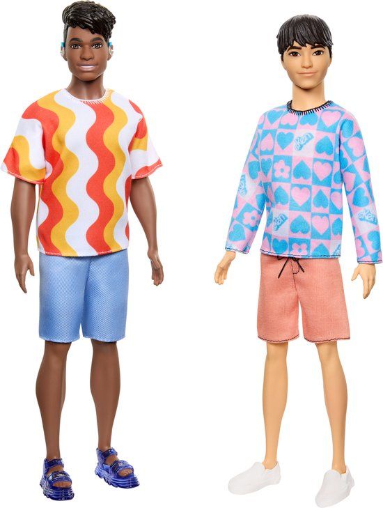 Barbie Ken Fashionistas Pop – Trendy Outfit met Sneakers – Verrassingsitem