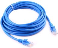 By Qubix Qubix internetkabel - 10 meter - blauw - CAT5E ethernet kabel - RJ45 UTP