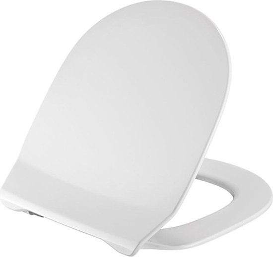 Pressalit Connexion Closetzitting 980011-De9999 - Hangend toilet - Zonder spoelrand - Soft-close - Vierkant - RVS