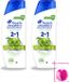 Head & Shoulders 2-in-1 Apple Fresh Anti-Roos Shampoo 300 ml (2 stuks)
