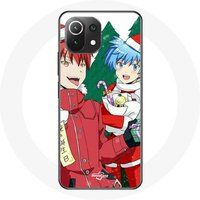 Maniacase Hoesje voor Xiaomi Mi 11 Lite Karma en Nagisa Assassination Classroom Anime Eerste Kerstdag