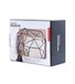Kikkerland KKHH24 Documentenhouder voor wandmontage of neerzetten, olifant, zwart, 16,3 x 21,5 x 9,5 cm