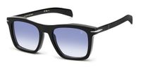 David Beckham DB 7000/S BLACK/BLUE SHADED 53/20/145 Herrenbrillen Zonnebrillen