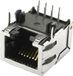 BEL Stewart Connectors SS70100-011F Modulaire inbouwbus afgeschermd Cat.5 met vergrendelingslipjes Bus, inbouw horizontaal