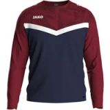 Jako Iconic Sweater Heren - Marine / Chilirood | Maat: XL
