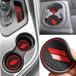 Auprite Anti-stofmatten voor Dodge Challenger-accessoires 2015-2023, 11 stuks, rood
