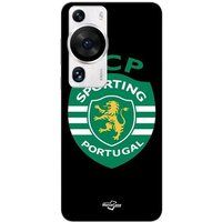 Huawei P60 Pro SCP SPORTING PORTUGAL FOND NOIR koffer
