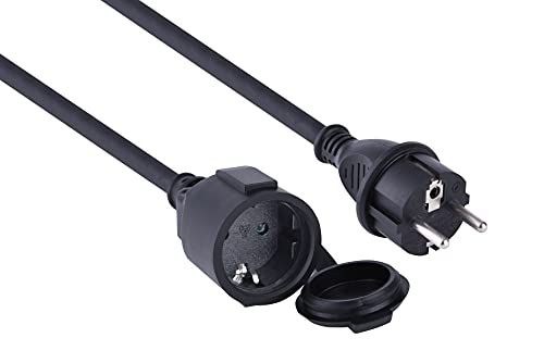 Electraline 01658 bouwplaatsverlengkabel IP44 (5m)