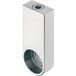 Häfele 1 paire de supports de tube d'armoire en acier inoxydable à visser sous la tablette, diamètre Ø 30 mm