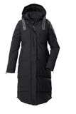 G.I.G.A. DX dames Gewatteerde jas/functionele jas/parka met capuchon GW 41 WMN QLTD CT, schwarz, 46