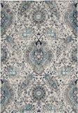 Safavieh Madison Collectie MAD600 Vloerkleed, 122 x 183 cm, Crème & Lichtgrijs