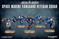 Games Workshop Warhammer 40.000 Space Marines Vanguard Veteran Squad - 98 onderdelen - Kunststof - 5011921064793
