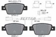 TEXTAR Set remblokken achter 2371403