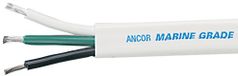 Ancor 639-131510 marine grade driepolige platte kabel, vertind koper, 2,08 mm², 30,5 m