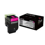 Lexmark 800 x 4 toner geel extra hoge capaciteit 4.000 pagina's 1-pack