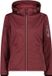 CMP Dames wandeljack met capuchon, Fleece, Pioen mel, 2XL