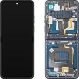 Motorola Écran avec écran tactile Razr+ 2025 / Razr+ 2024 / Razr 50 Ultra, avec cadre, sous interne, bleu marine (Navy Blazer), pack de service 5D68C24698