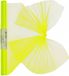 Organza stof op rol 2x neon geel 40 x 200 cm