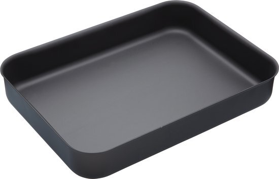 Masterclass KitchenCraft Hard Geanodiseerde Braadpan, ?Geoxideerd Aluminium, 42 x 31 x 6,5 Centimeter, Zwart, B0001IX2J2