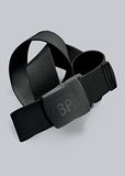BP 1077-001-0032 riem, 100% polyester, zwart, maat 130