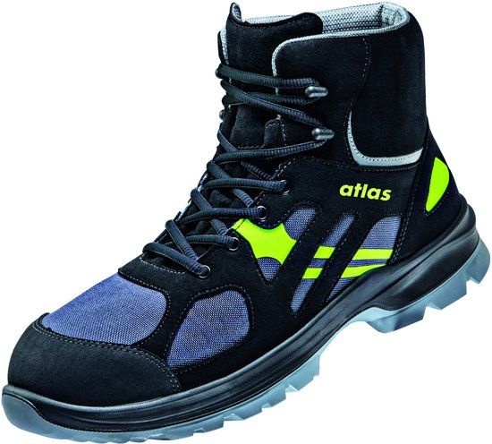 Atlas Veiligheidsschoenen Atlas GTX 8205 XP S3 Hoog Zwart Aluminium CORDURA® Gore-Tex Maat 44