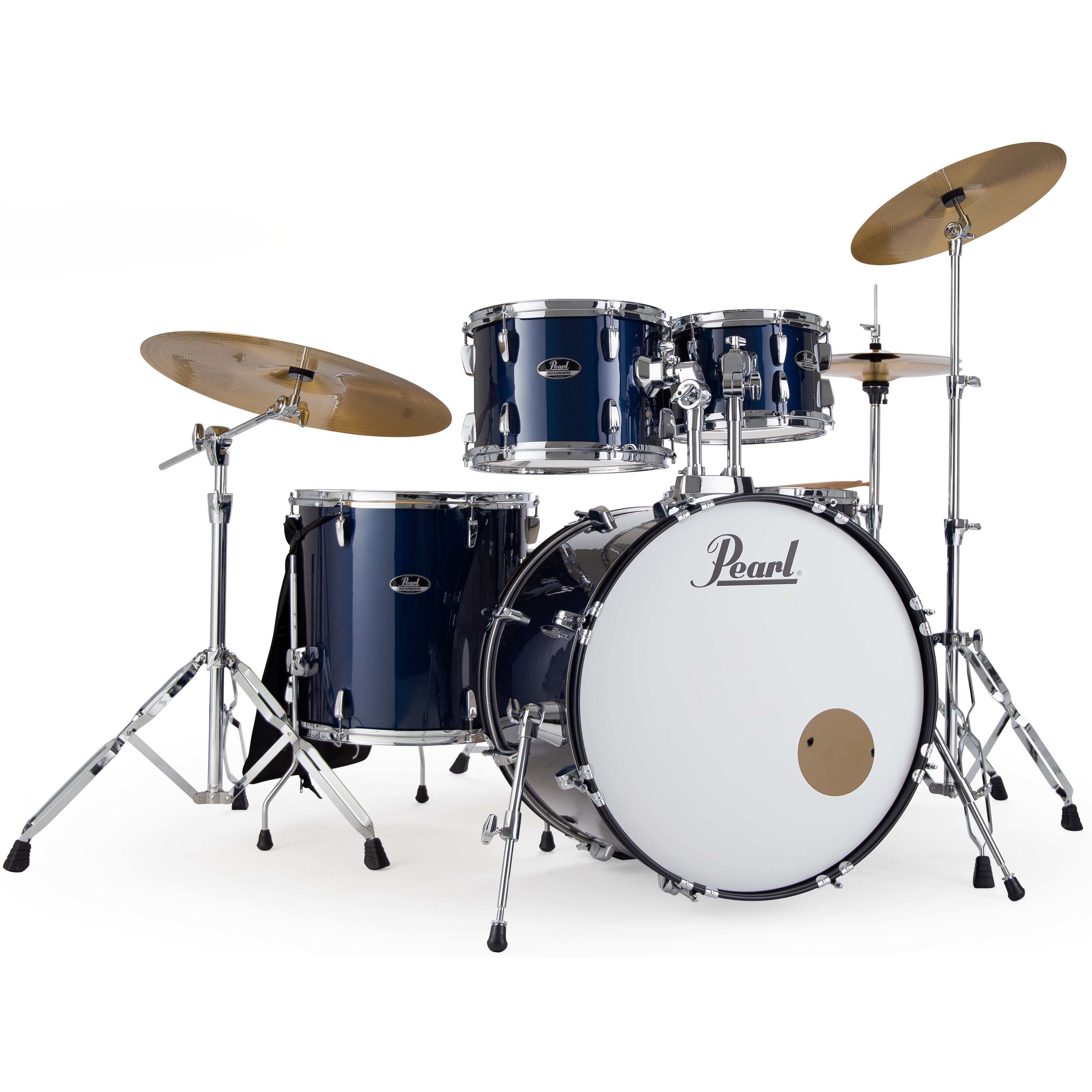 Pearl RS525SBC/C743 Roadshow - Royal Blue Metallic - Drumstel inclusief bekkens