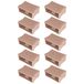 cyclingcolors Schuifregelaars voor hardheidsinstelling van lattenbodems, met verende houten latten van 8 mm dikte en breedte 38 mm, bruin, 10 stuks