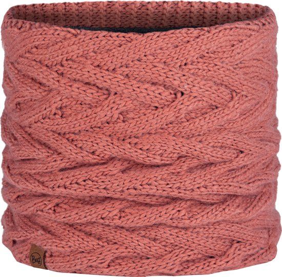 BUFF® Knitted & Fleece Neckwarmer CARYN CRIMSON - Unisex - One size - Orange - Acrylic/Wool - Adults - Fall/Winter 2023
