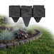 GARDENIX Gazonrand 1,2 m graniet bestratingsstenen look antraciet