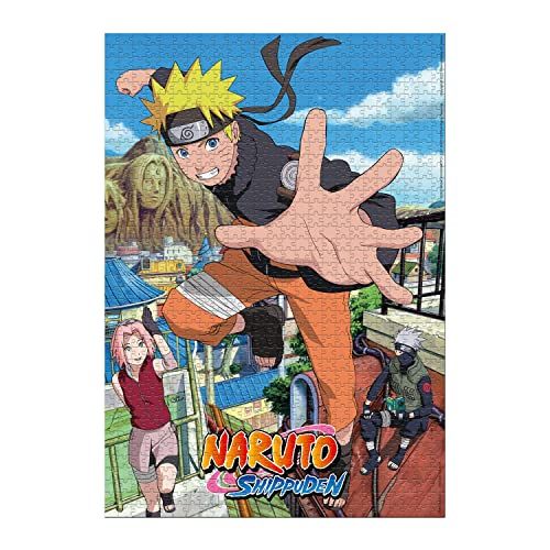 Winning Moves - Naruto Shippuden terugkeer A Konoha 1000 delen, WM02793-ML1-6