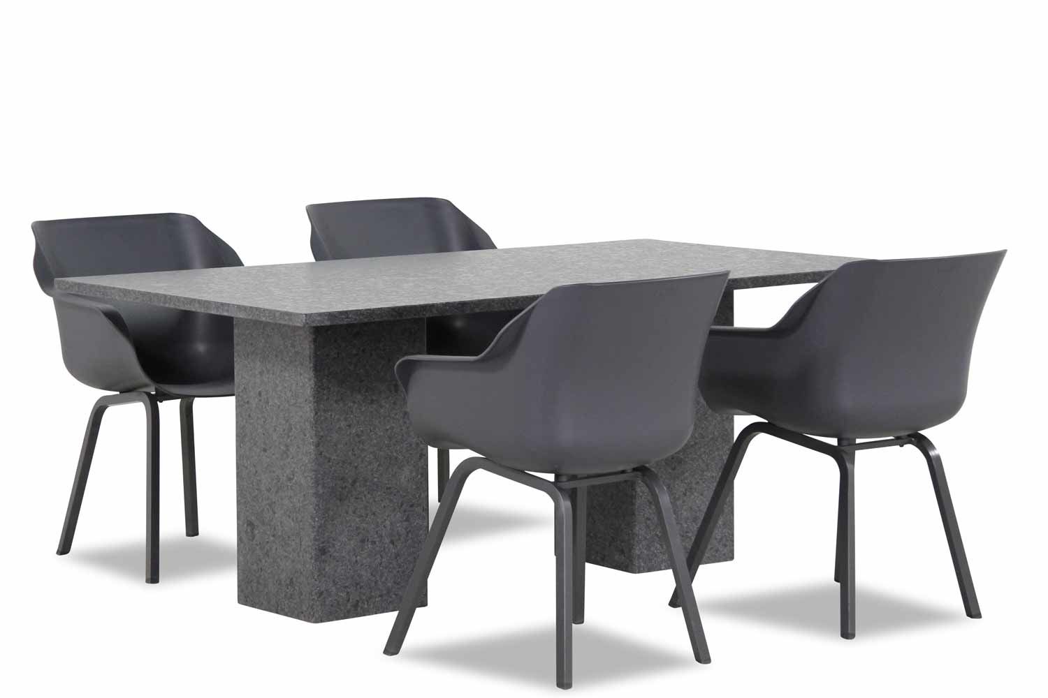 Hartman Sophie element/Graniet 180 cm dining tuinset 5-delig - 7435147372377