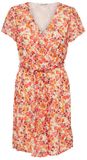 ONLY Lucie Fr Korte Mouw Jurk Oranje XS Vrouw