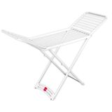 Vileda Zaffiro Droogrek voor buiten, met wieltjes, inklapbaar, 20 meter, van hars, 182 x 55 x 88 cm