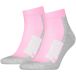 PUMA Chaussettes courtes PUMA UNISEX BWT CUSHIONED QUARTER 2P (2 paires) Bicolore, Poignets côtelés