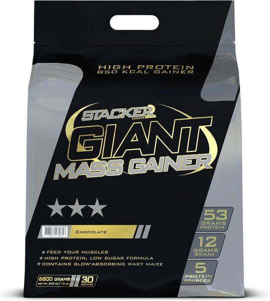 Stacker 2 Giant Mass Gainer - Vanille - 6.8 kg
