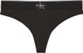 Calvin Klein Onderbroek Thong Lv00qf8813 Ub1 Black Dames Maat - XS