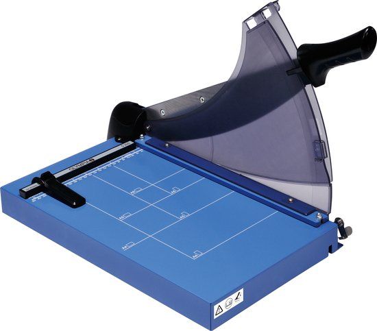 Olympia G 3640 DIN A4 Snijapparaat - Zwart/Blauw/Transparant